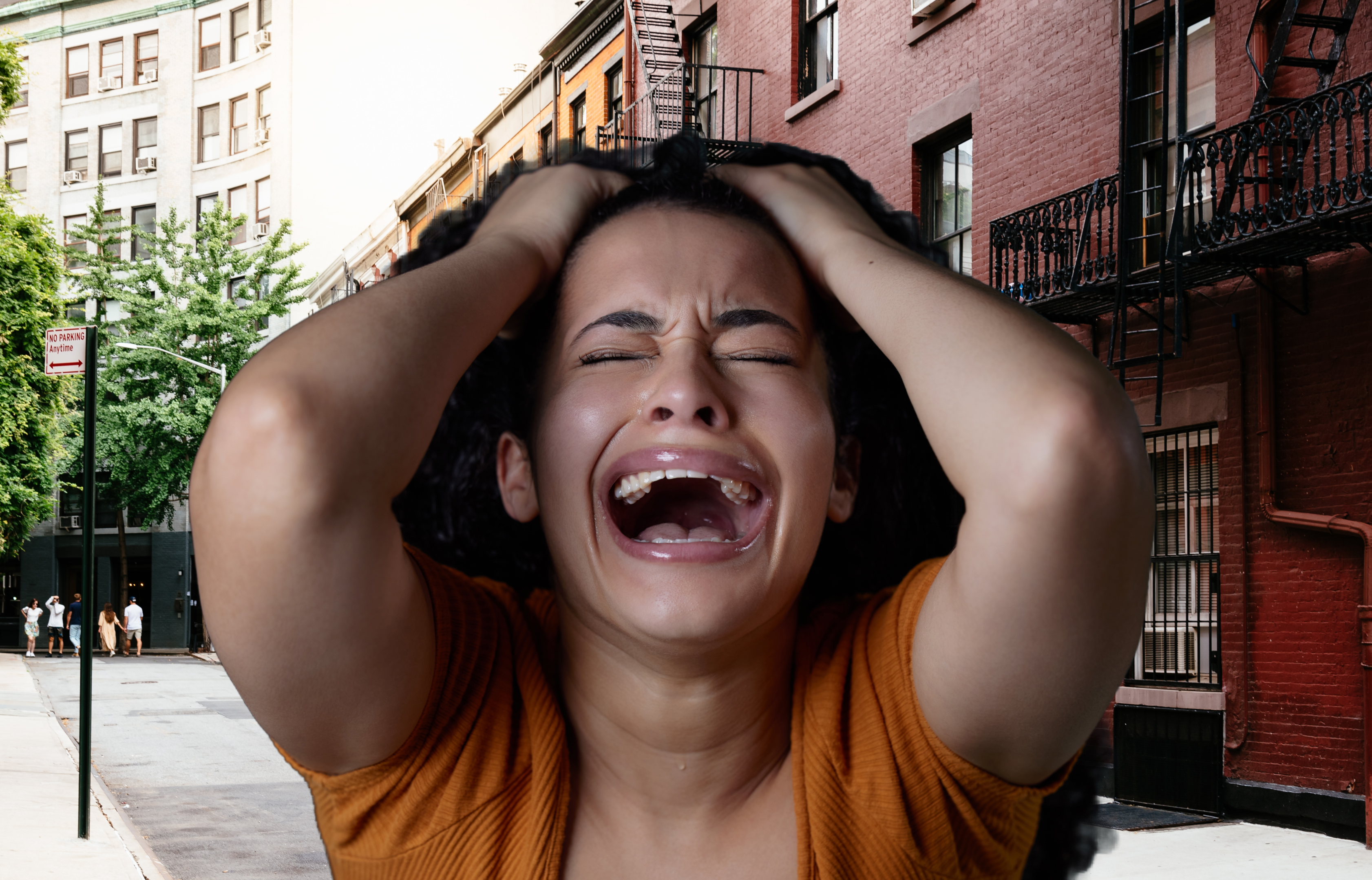 Image of distraught woman in the self-pity victim mode of schema therapy. Online schema therapy training can help.