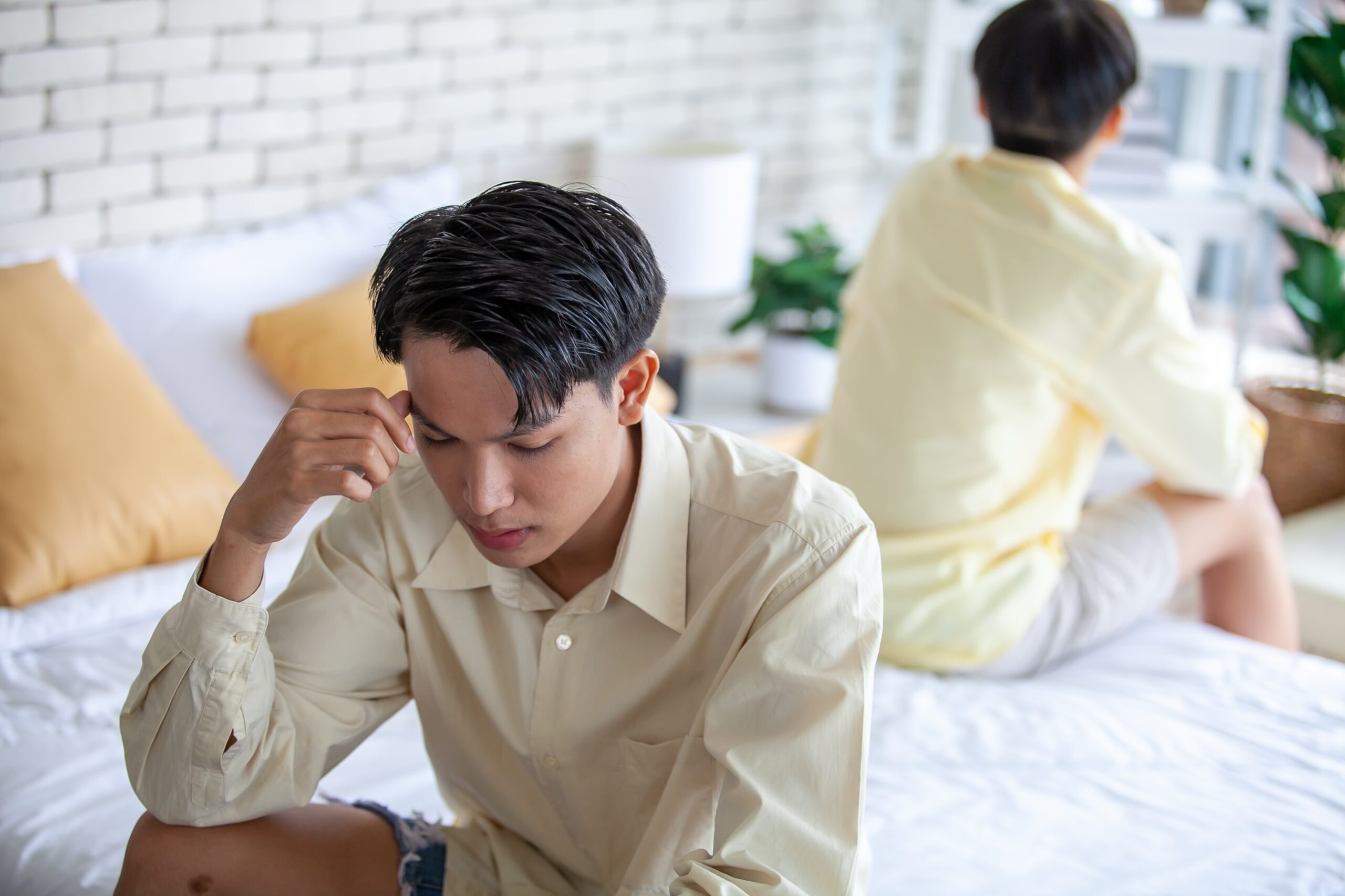 Image showing how the lack of physical intimacy can end a marriage.