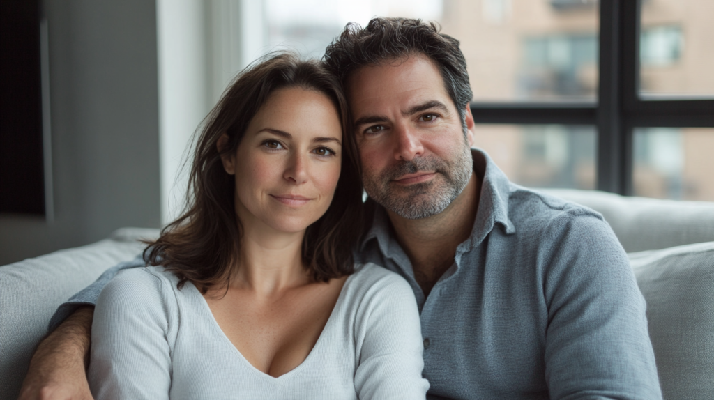 image of couple in online marriage therapy at Loving at Your Best