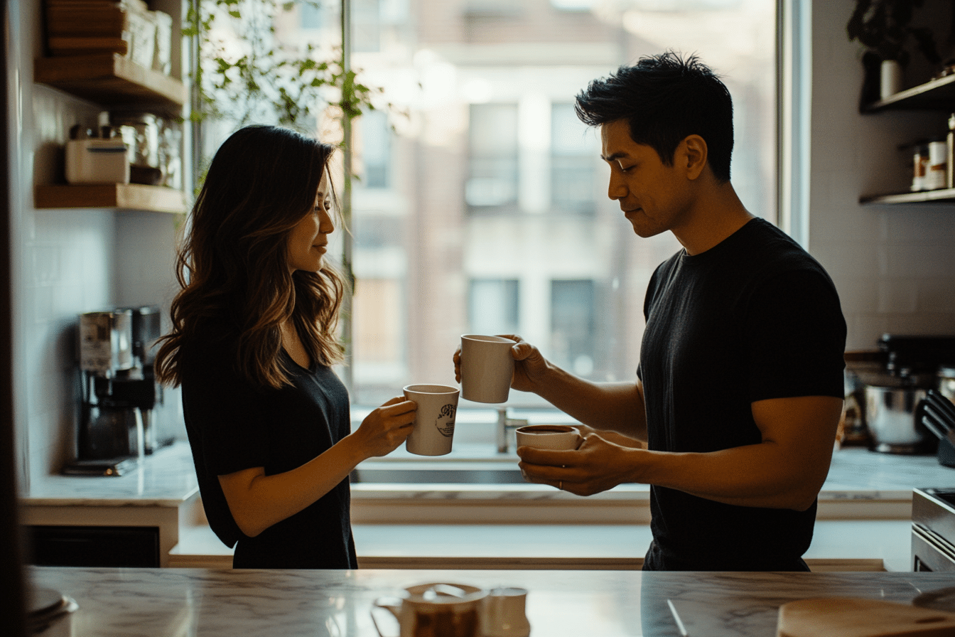 John Gottman online couples therapy in NYC image of happy couple.